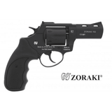 Schwarzer Zoraki R2 Signalrevolver mit 3-Zoll-Lauf und ergonomischem Griff von id-paintball