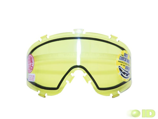 JT Spectra Thermal Maskenglas Gelb für Paintball mit Thermal-Doppelscheibe passend für JT Spectra und JT Flex Masken.