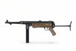 Legends MP German Vollmetall CO₂ BB Waffe Kaliber 4,5 mm mit Blowback und klappbarem Schaft