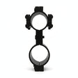 Scope Doppel Montage Ring aus Aluminium für Rohrdurchmesser von 23 bis 26 mm.