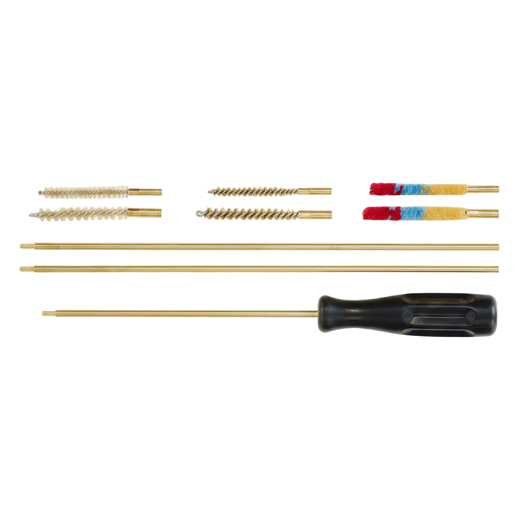 Umarex Reinigungs-Set Expert für Luftgewehre in 4,5 mm und 5,5 mm mit Bürsten und Wollwischer.